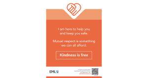 Message promoting kindness and mutual respect.